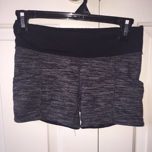 LULULEMON SPANDEX SHORTS with POCKETS!